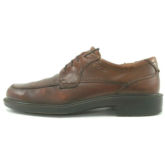 ECCO Mens Brown Leather Oxfords Lace Up Dress Shoes Size EU 44 US 10-10.5 A0320 main image 11